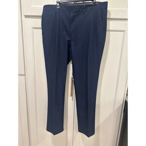 Orvis Mens Navy Blue Tencel Blend Dress Pants Size 40